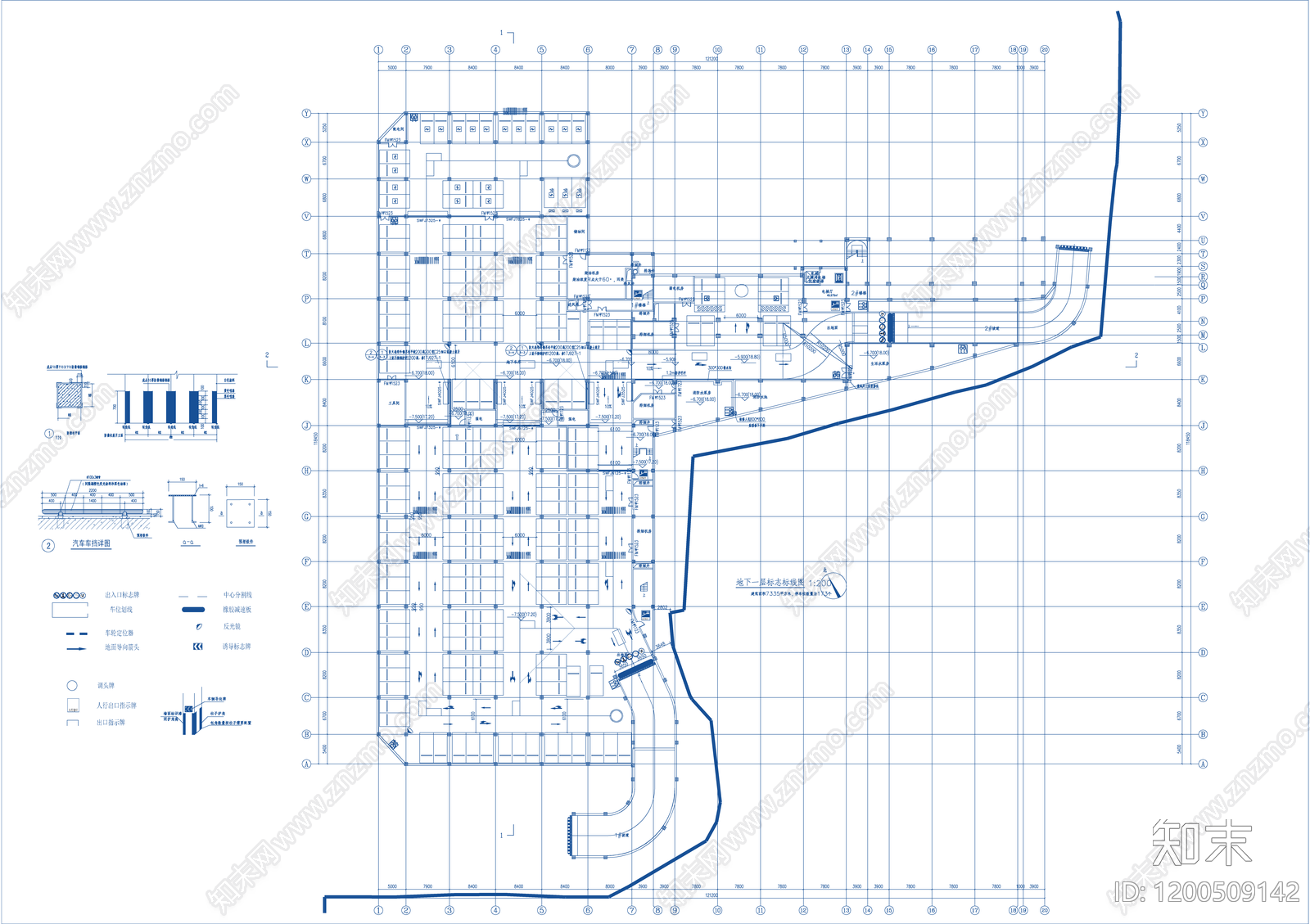 现代学校建筑cad施工图下载【ID:1200509142】