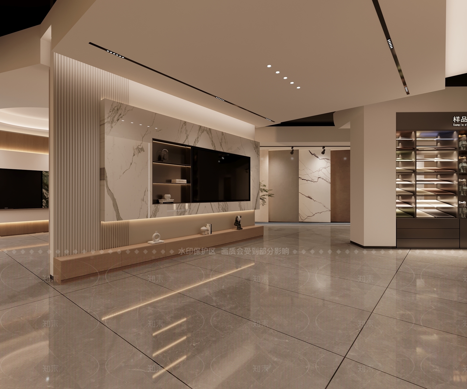 现代新中式其他商业空间3D模型下载【ID:1200514138】
