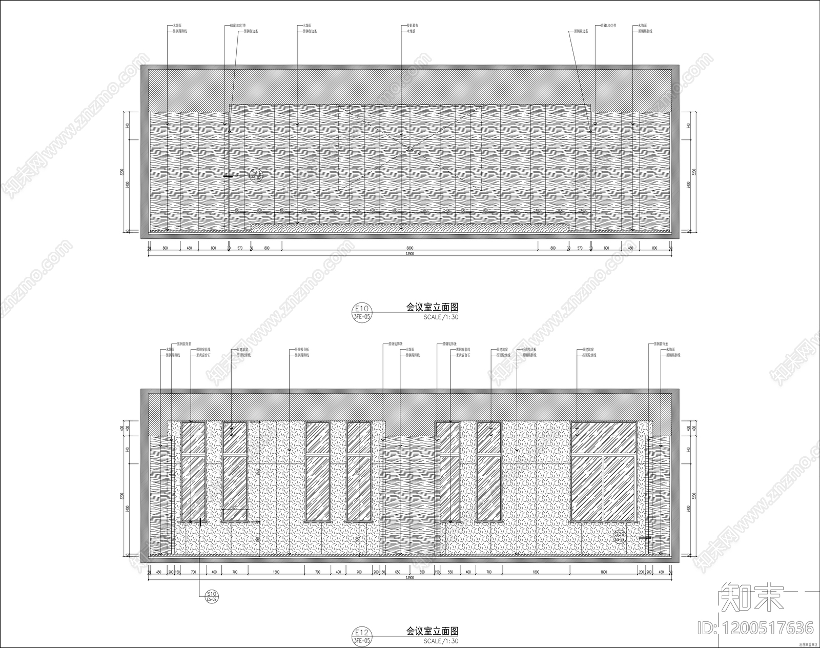 现代医院cad施工图下载【ID:1200517636】