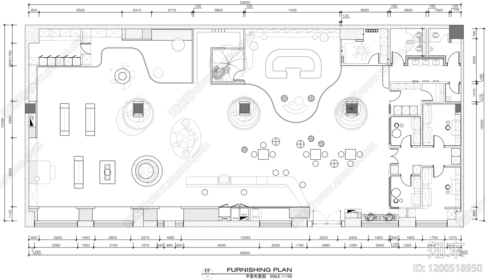 现代其他商业空间施工图下载【ID:1200518950】