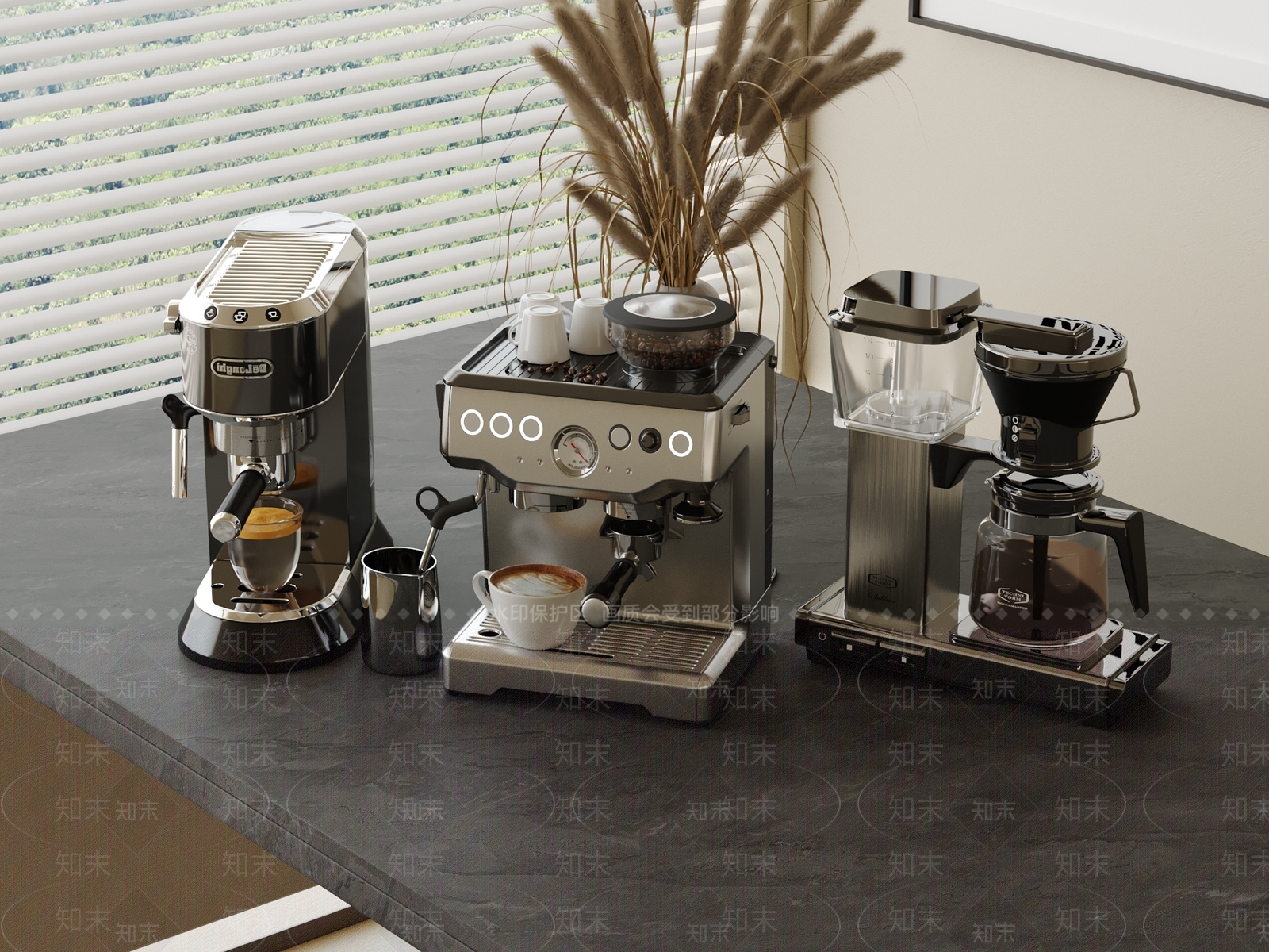 咖啡机3D模型下载【ID:1200519930】