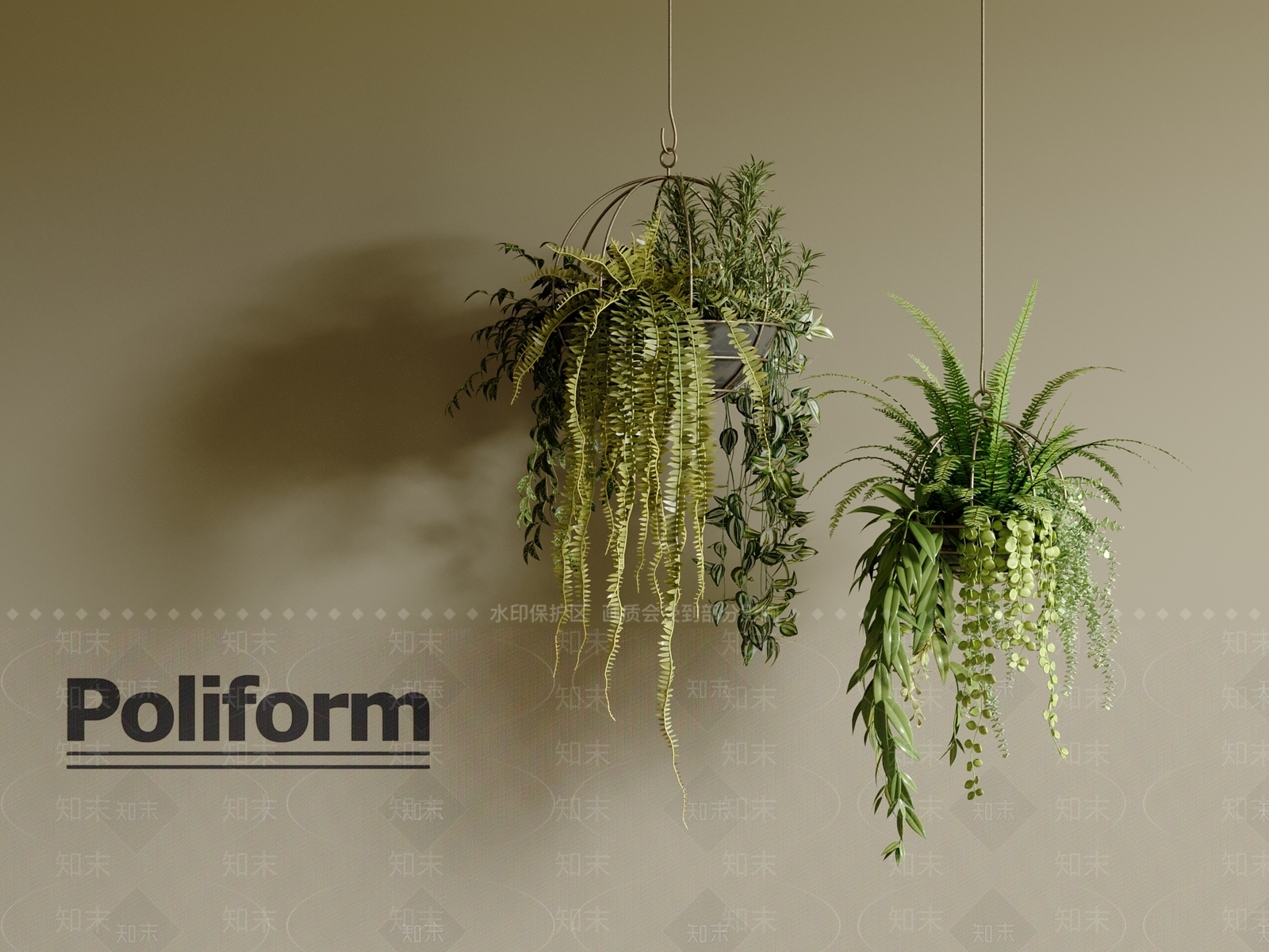 现代挂件3D模型下载【ID:1200522060】