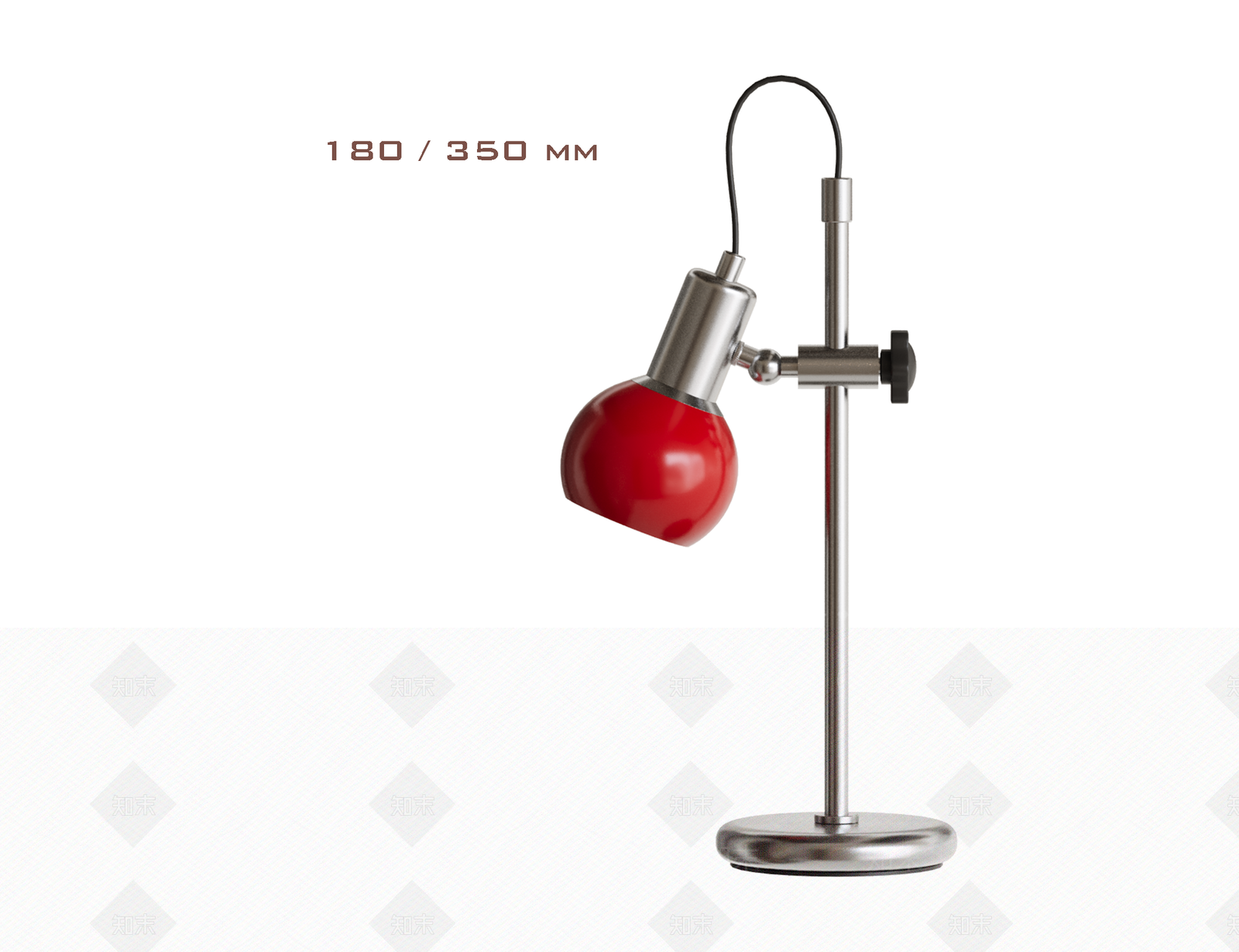 复古中古台灯3D模型下载【ID:1200528948】