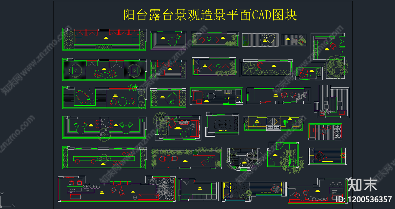 现代阳台施工图下载【ID:1200536357】