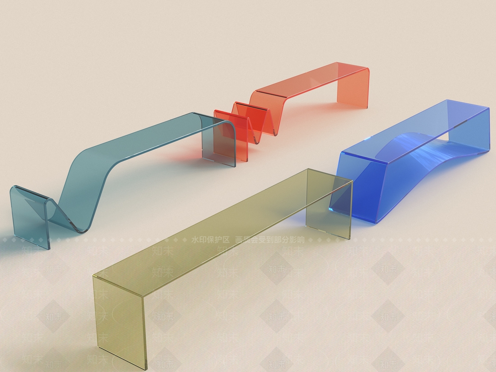 现代其他凳子SU模型下载【ID:1200541556】