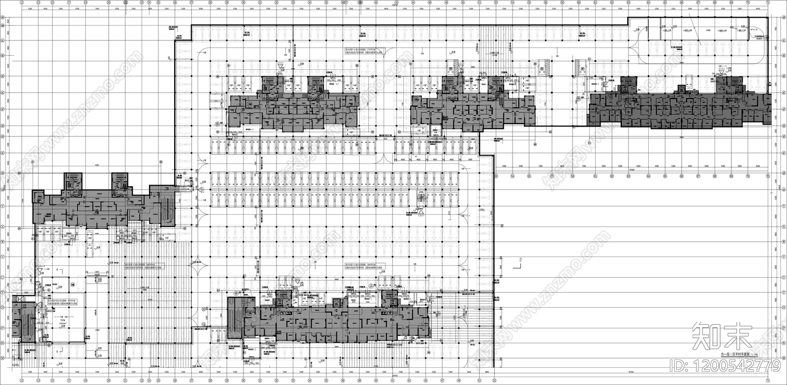 高层住宅施工图下载【ID:1200542779】