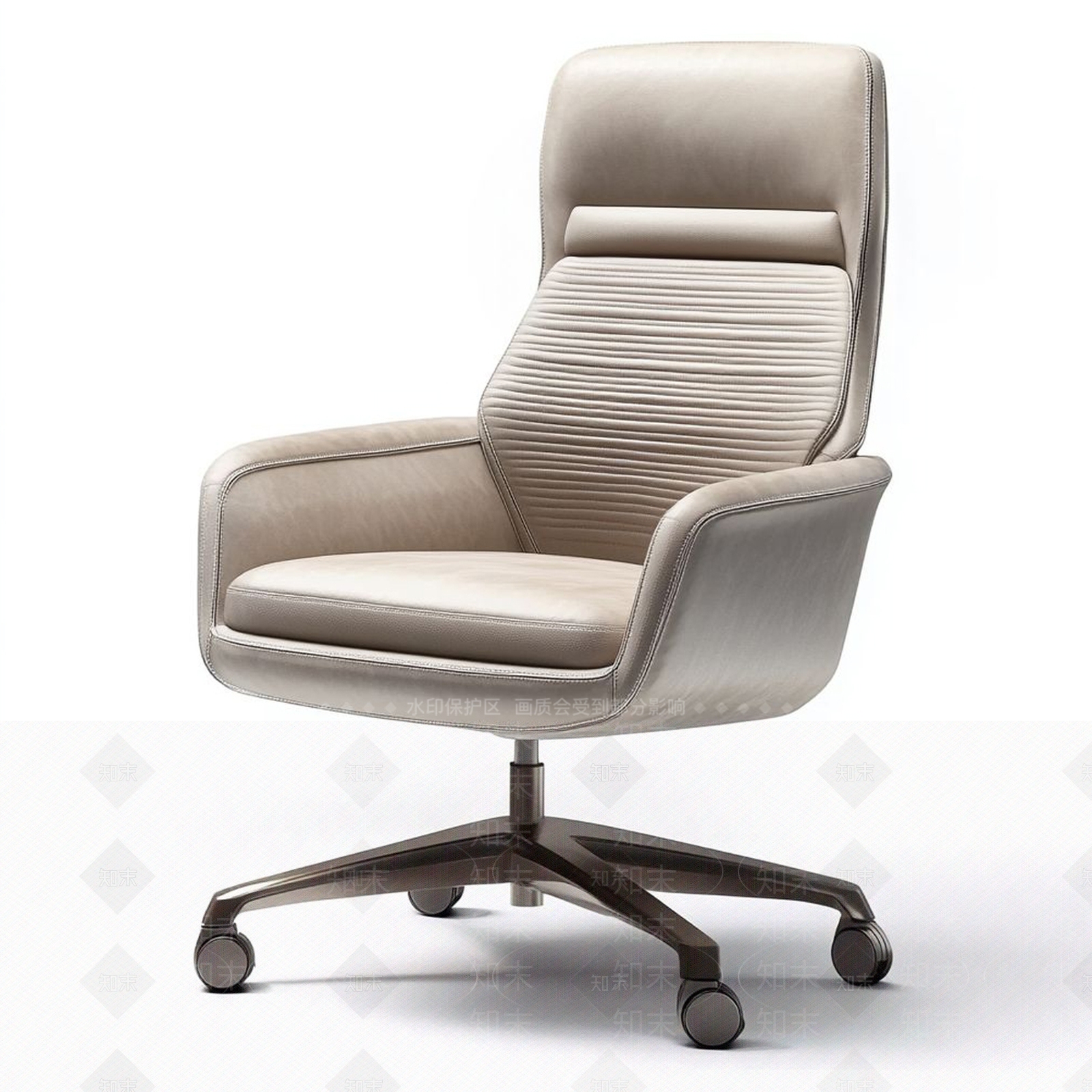 现代办公椅3D模型下载【ID:1200544381】