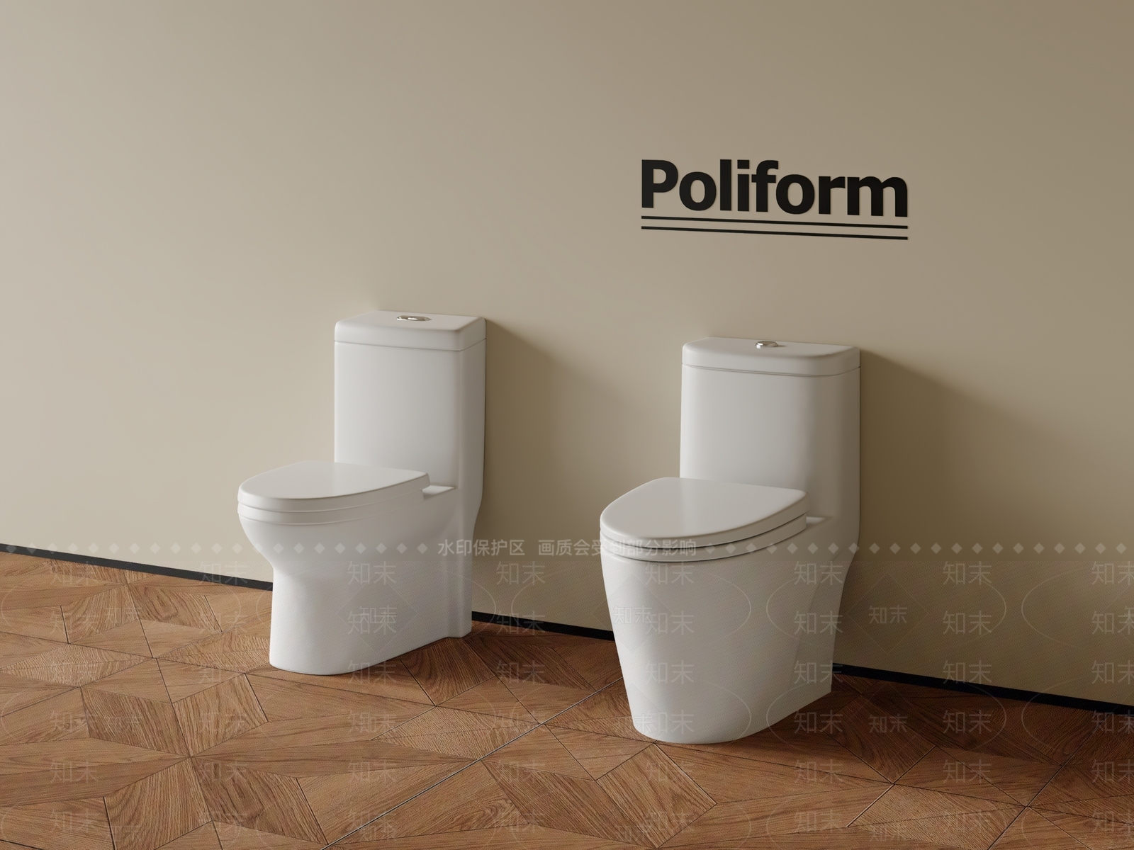 马桶3D模型下载【ID:1200555772】