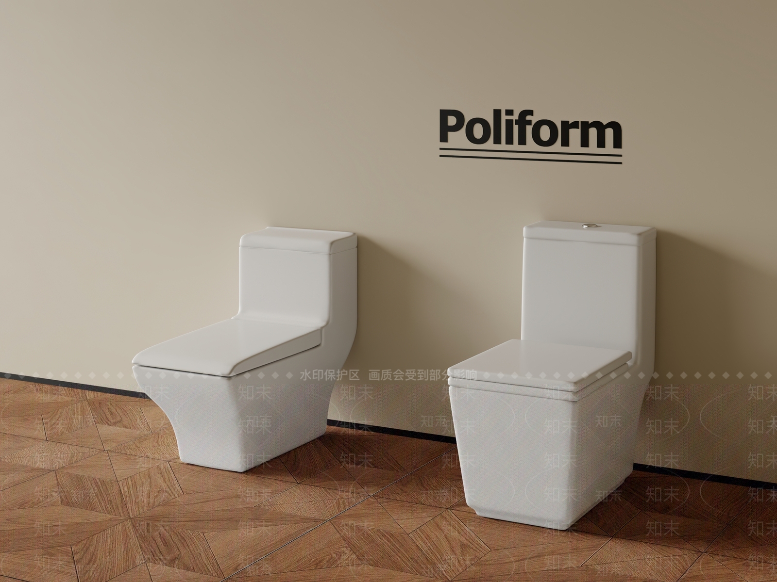 马桶3D模型下载【ID:1200555910】