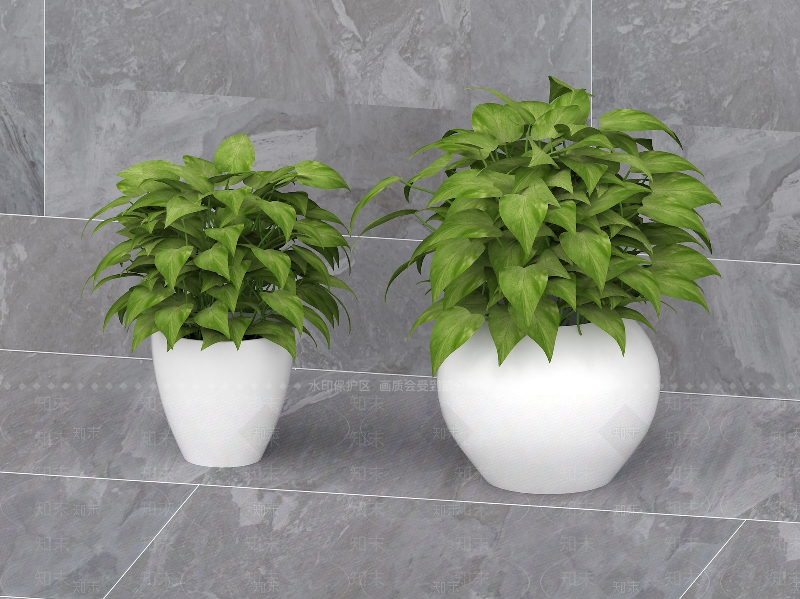 盆栽3D模型下载【ID:1200557488】