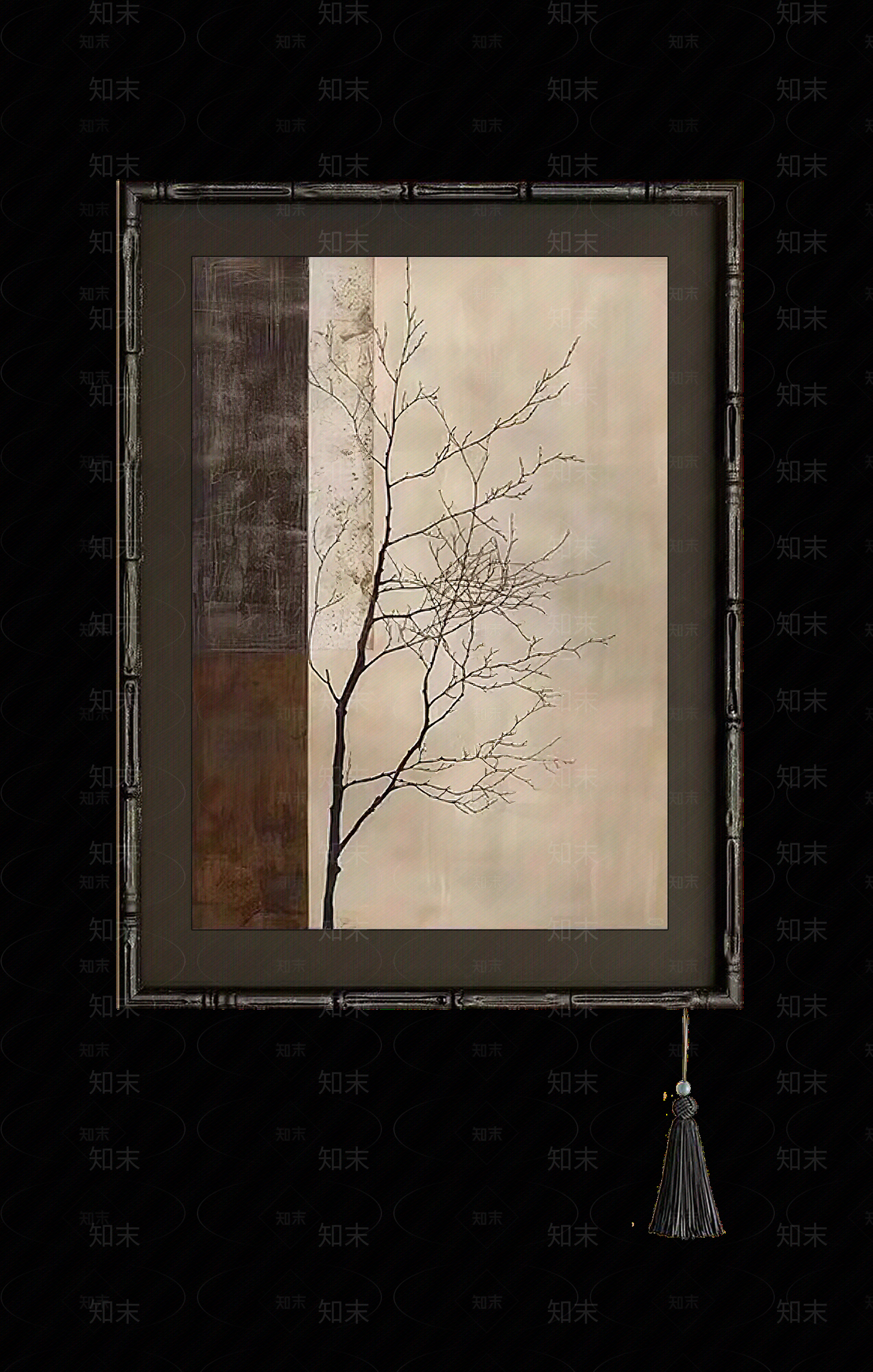 现代侘寂装饰画贴图下载【ID:1200557349】