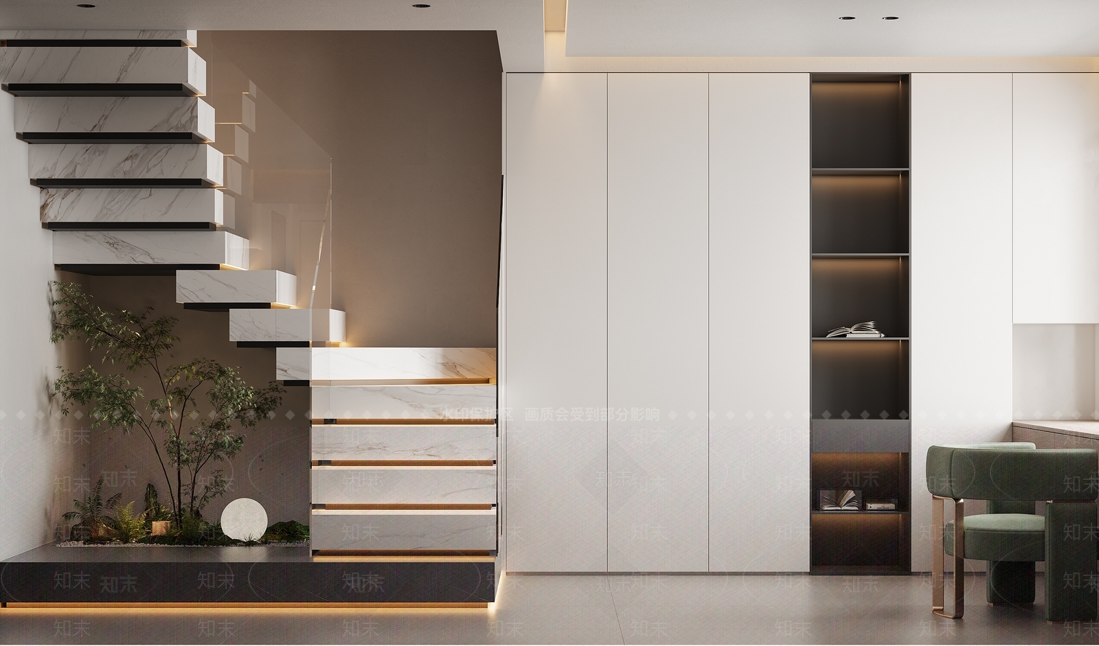 定制储物柜体衣柜3D模型下载【ID:1227391818】