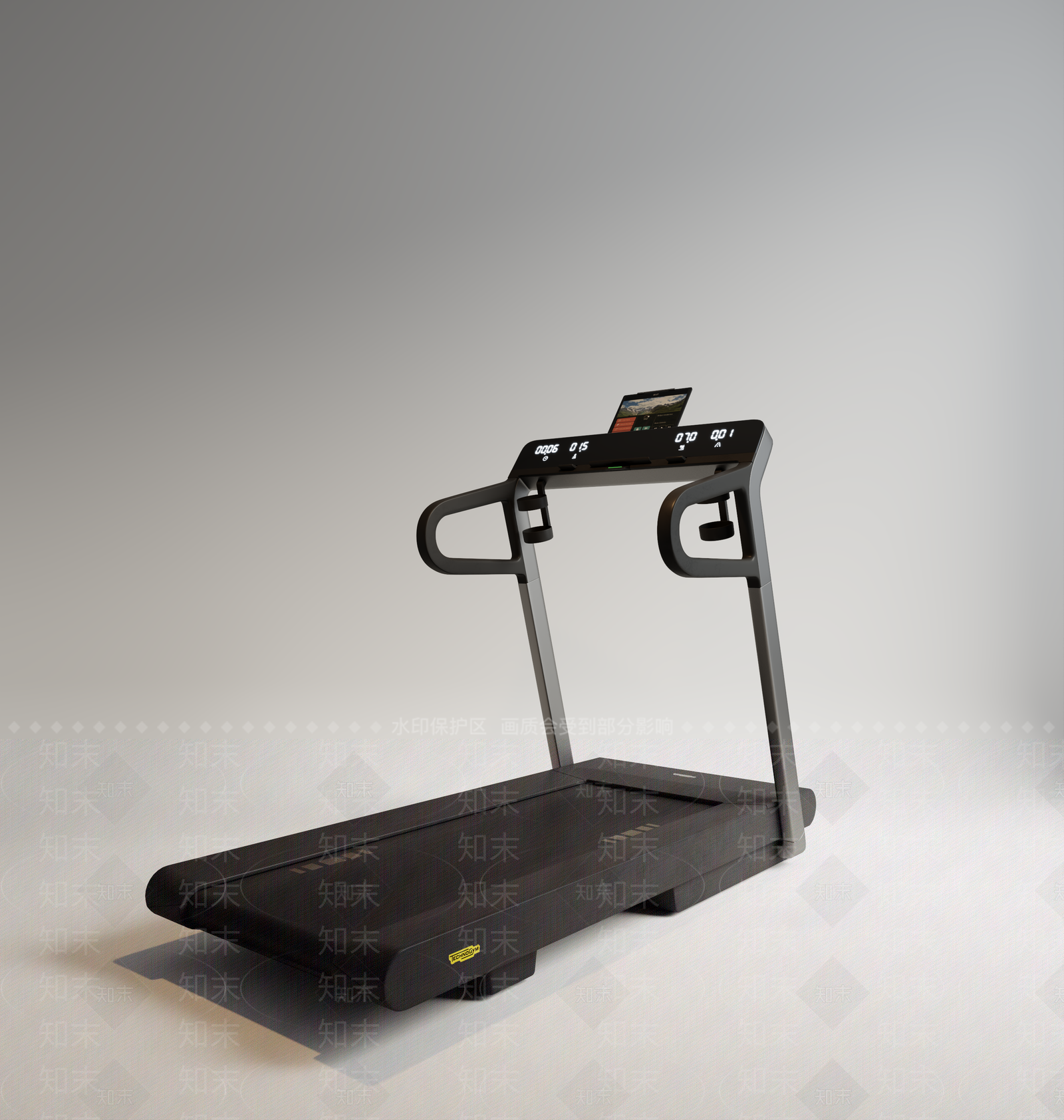 跑步机SU模型下载【ID:1200559996】