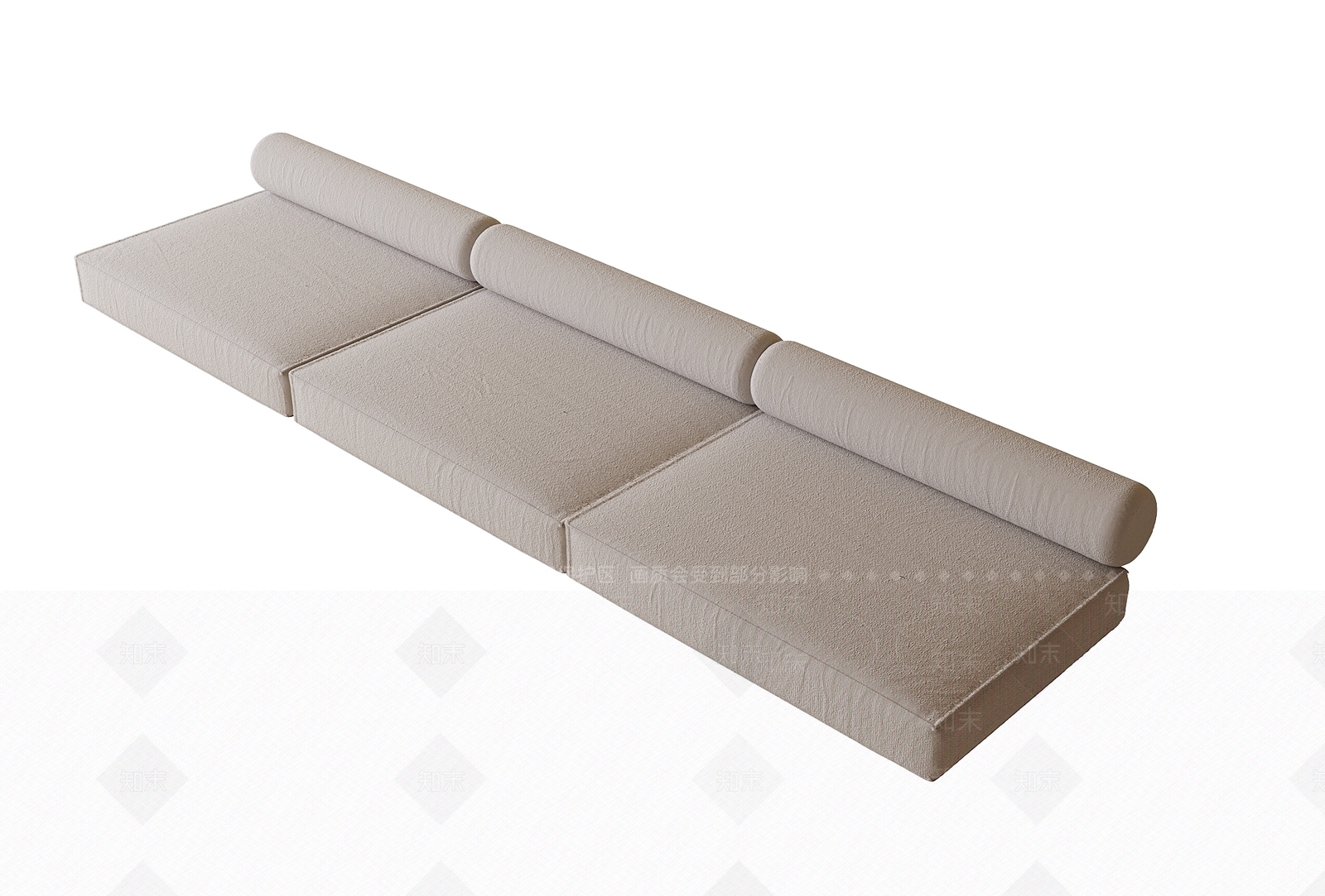 现代坐垫SU模型下载【ID:1200563300】