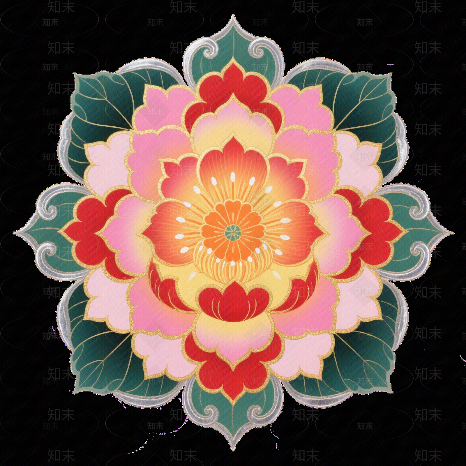 新中式中式民族图案贴图下载【ID:1200564396】