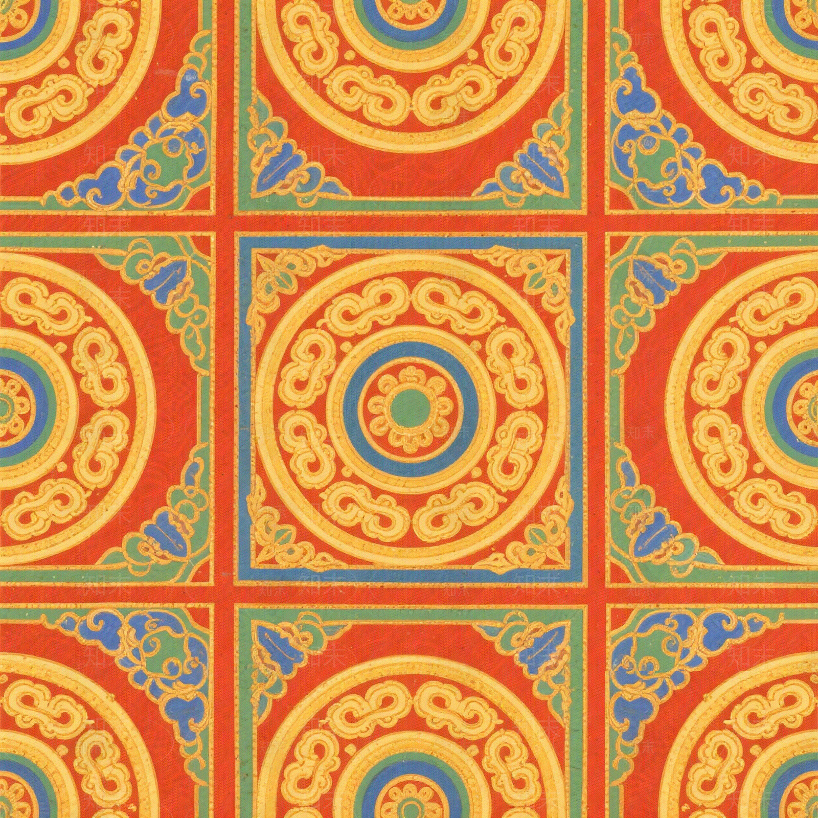 新中式中式传统纹样贴图下载【ID:1200565937】