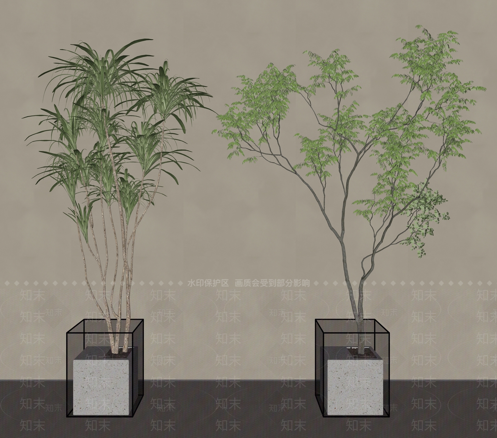盆栽SU模型下载【ID:1200569576】