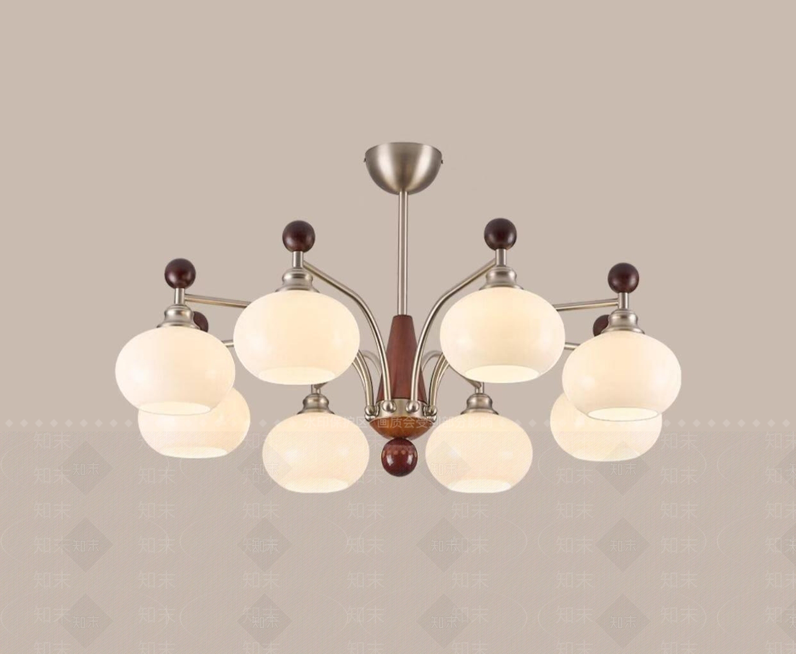 法式中古客厅吊灯3D模型下载【ID:1200587922】