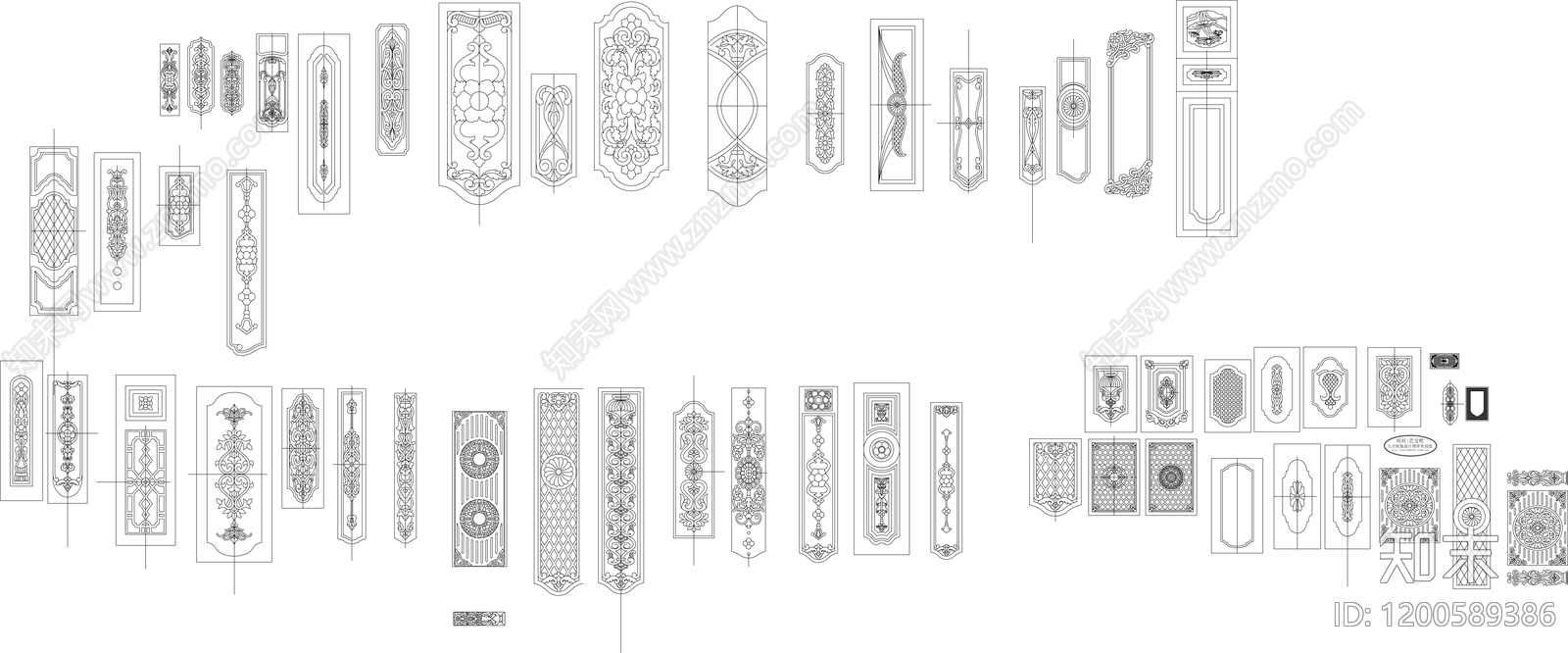 法式其他图库施工图下载【ID:1200589386】