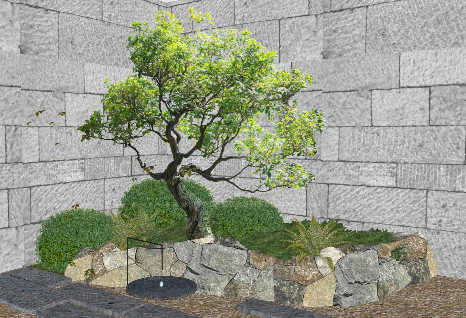 乔木SU模型下载【ID:1200589357】