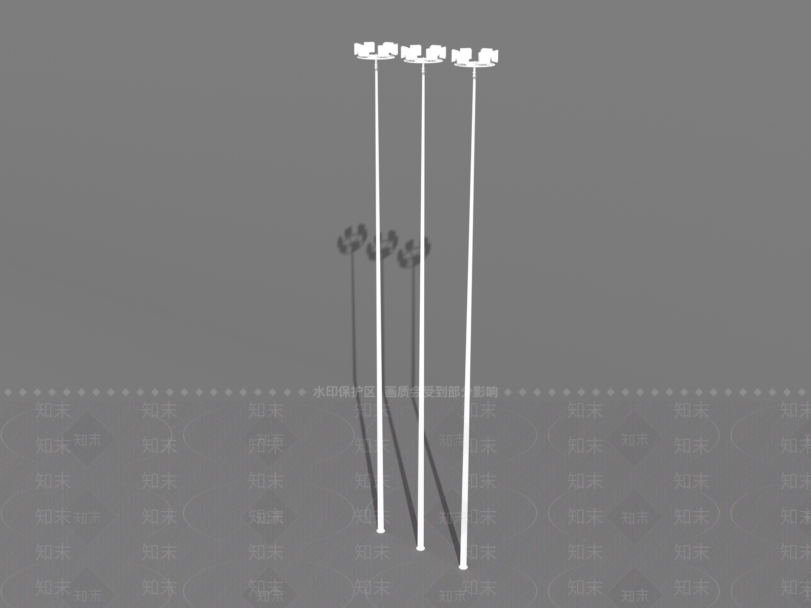 现代路灯3D模型下载【ID:1200589608】