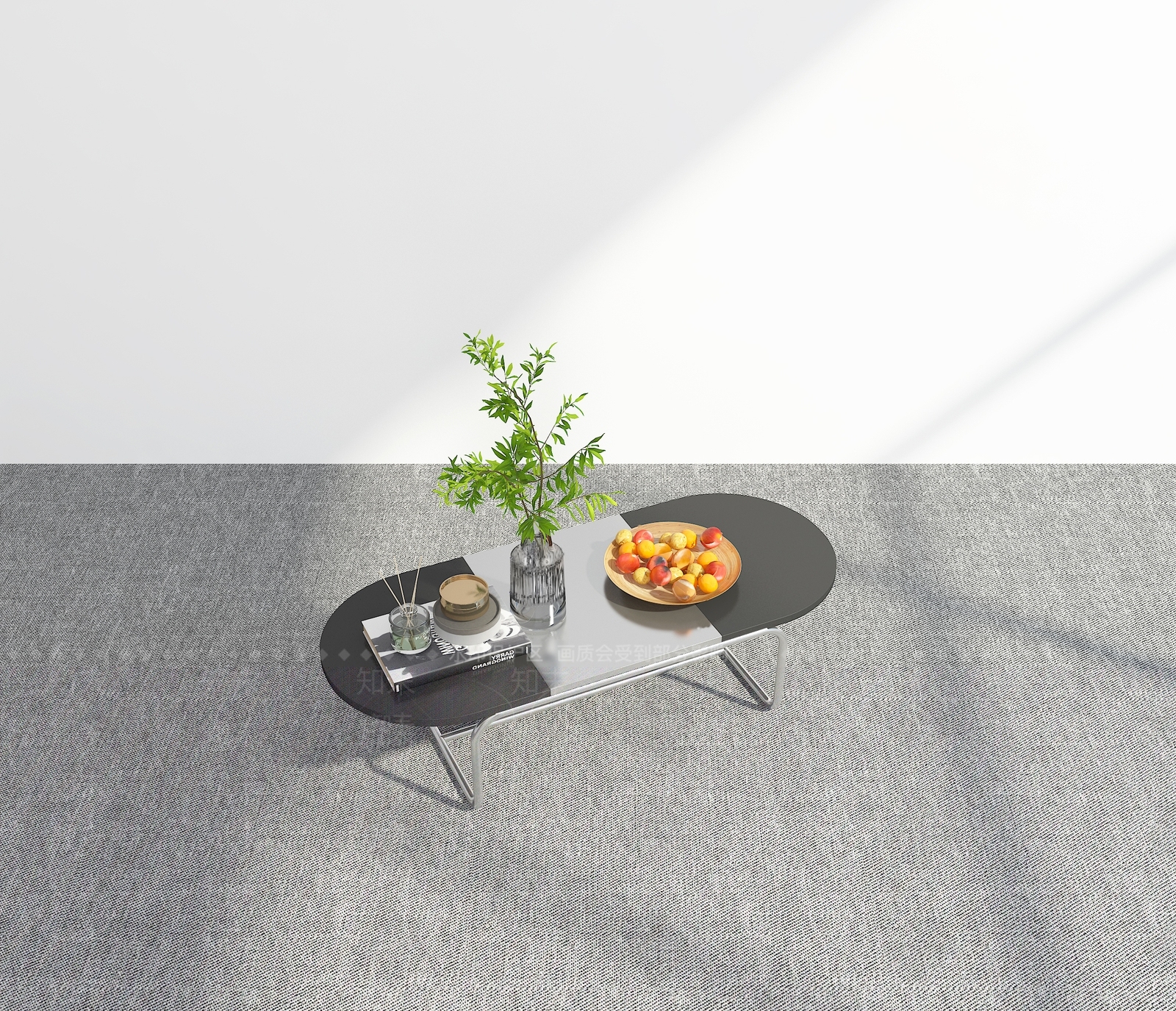 现代茶几3D模型下载【ID:1200592513】