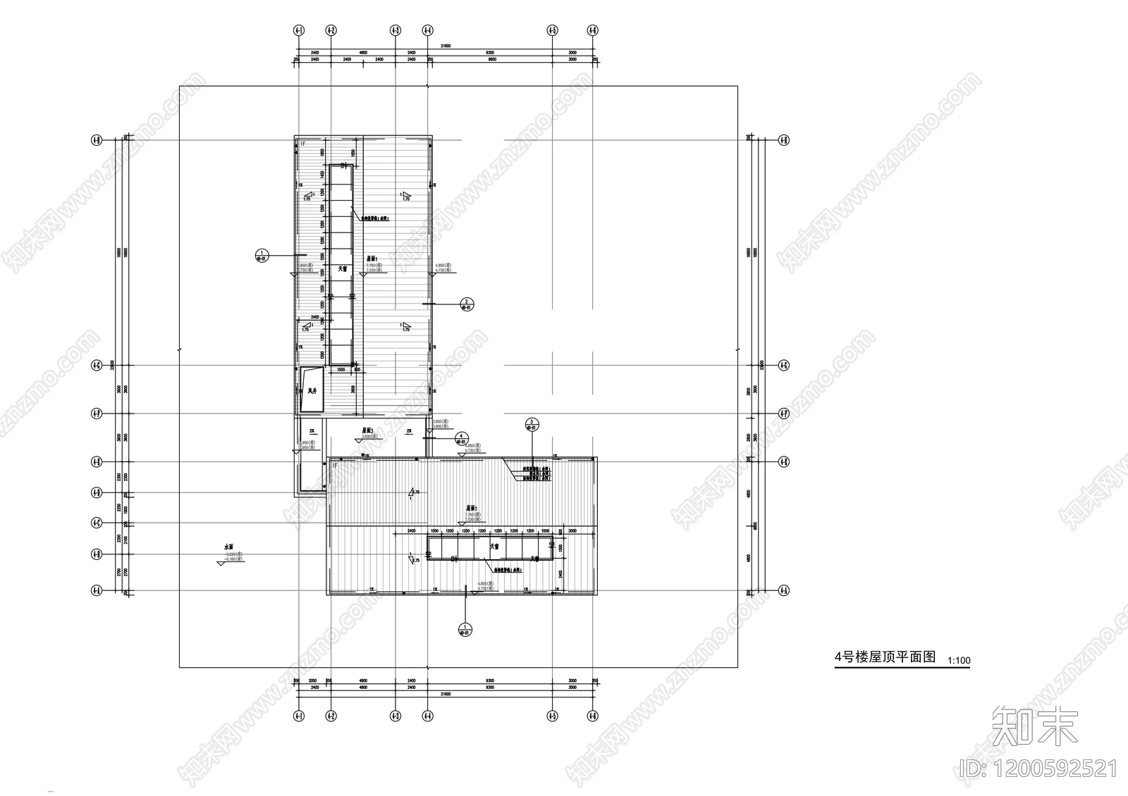 现代其他商业建筑cad施工图下载【ID:1200592521】