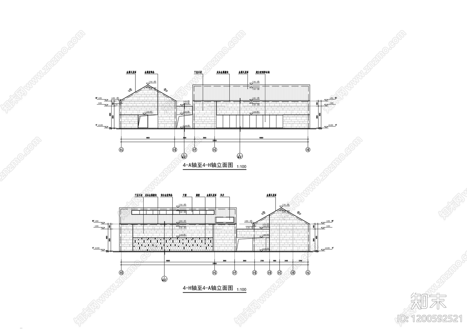 现代其他商业建筑cad施工图下载【ID:1200592521】