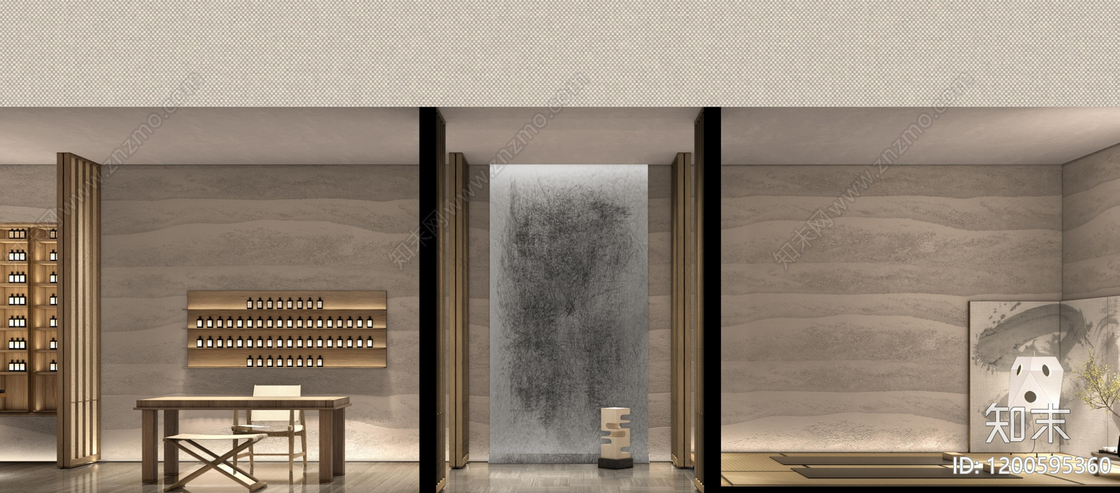 新中式别墅下载【ID:1200595360】