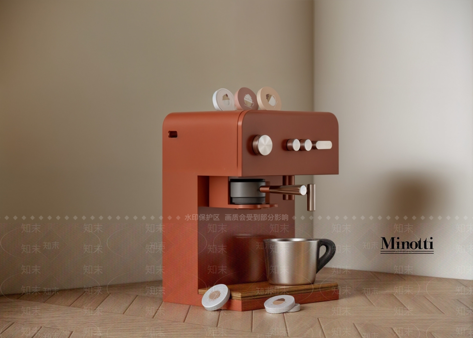 咖啡机SU模型下载【ID:1200595110】