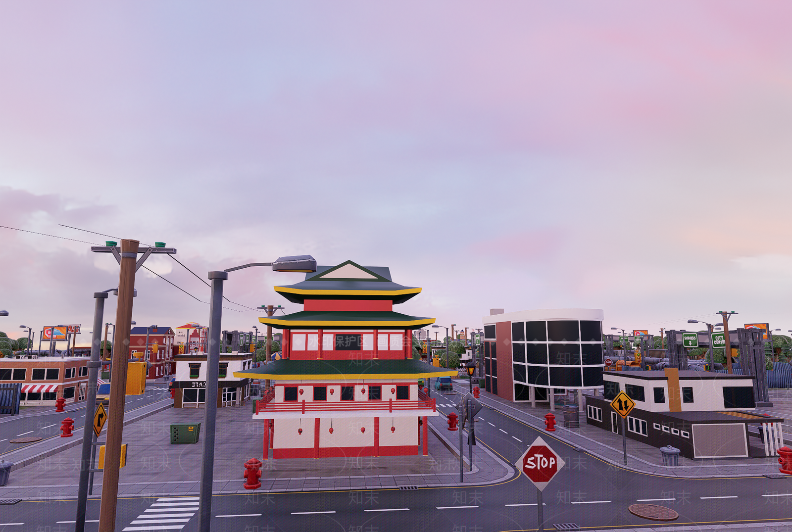 现代多层住宅SU模型下载【ID:1200597718】