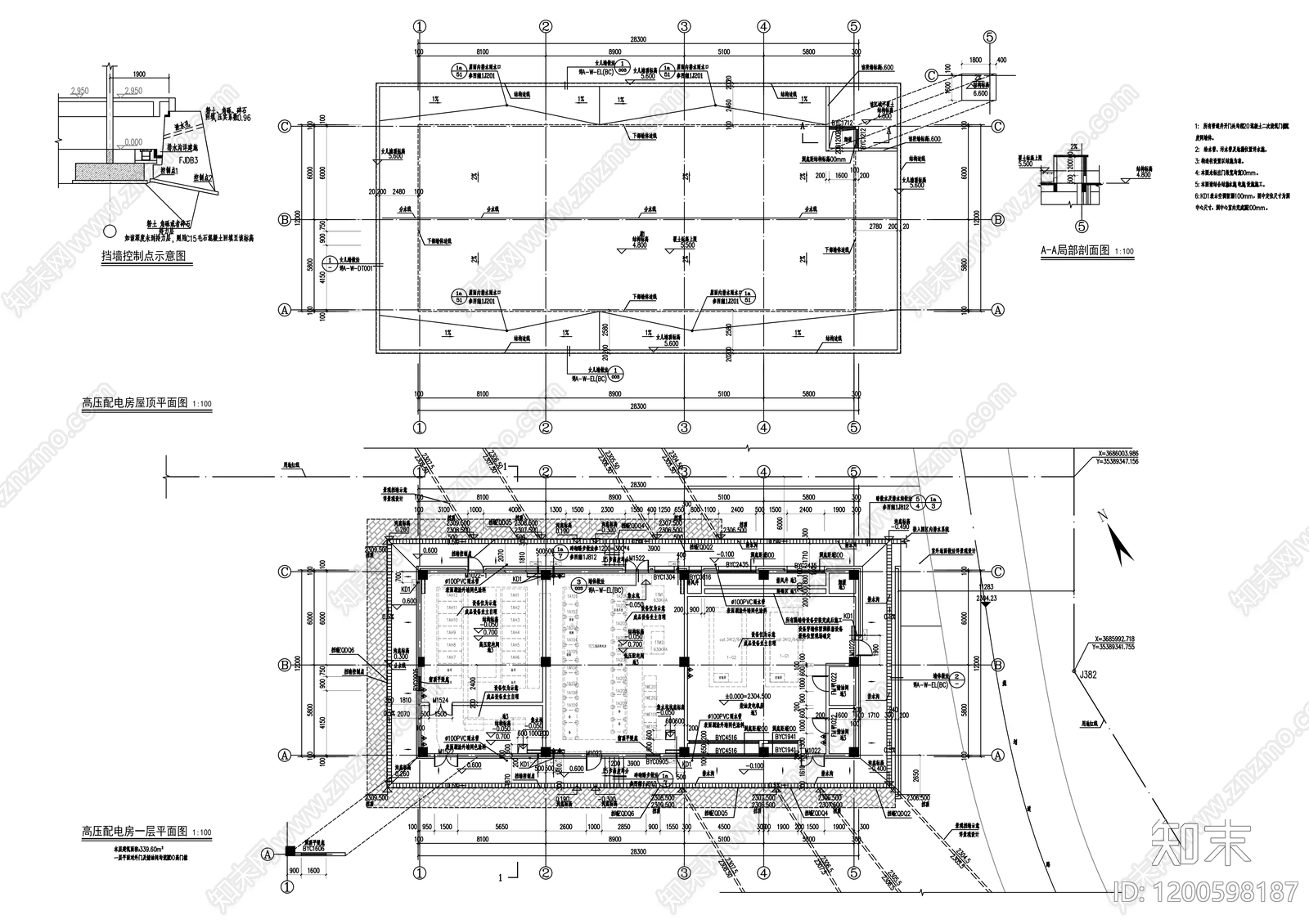 建筑平面布置图施工图下载【ID:1200598187】