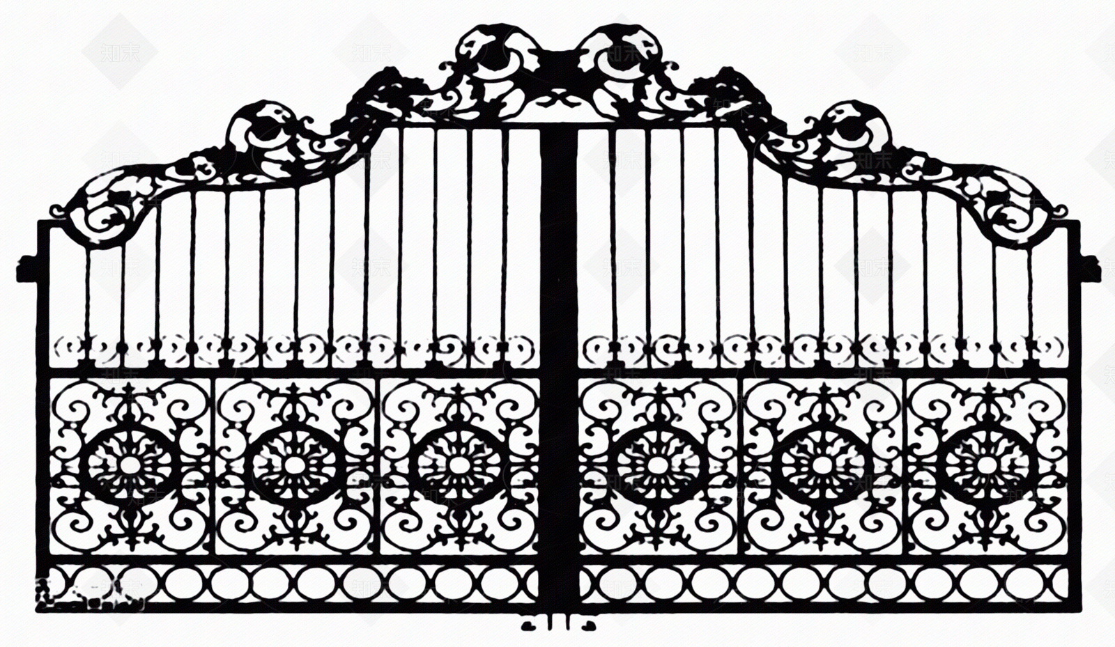 现代铁艺贴图下载【ID:1200605786】