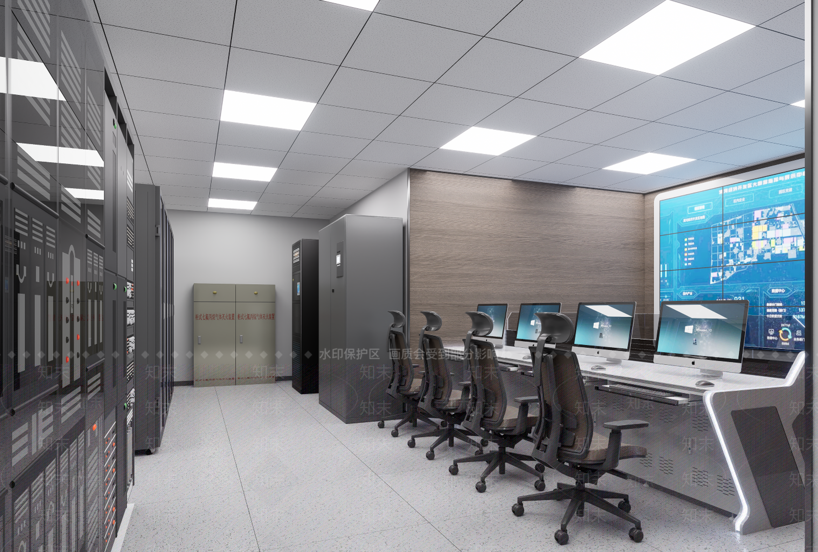 机房SU模型下载【ID:1200635610】