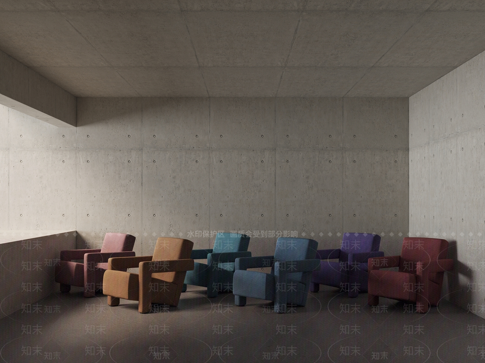现代法式休闲椅3D模型下载【ID:1200611642】