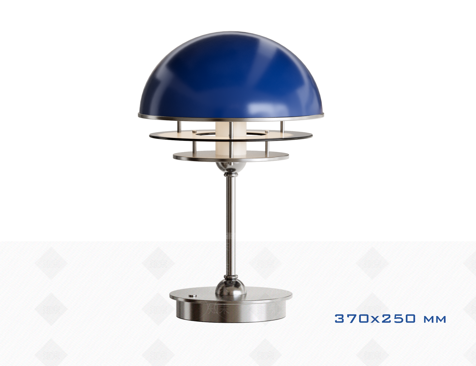 复古美式台灯SU模型下载【ID:1200614471】