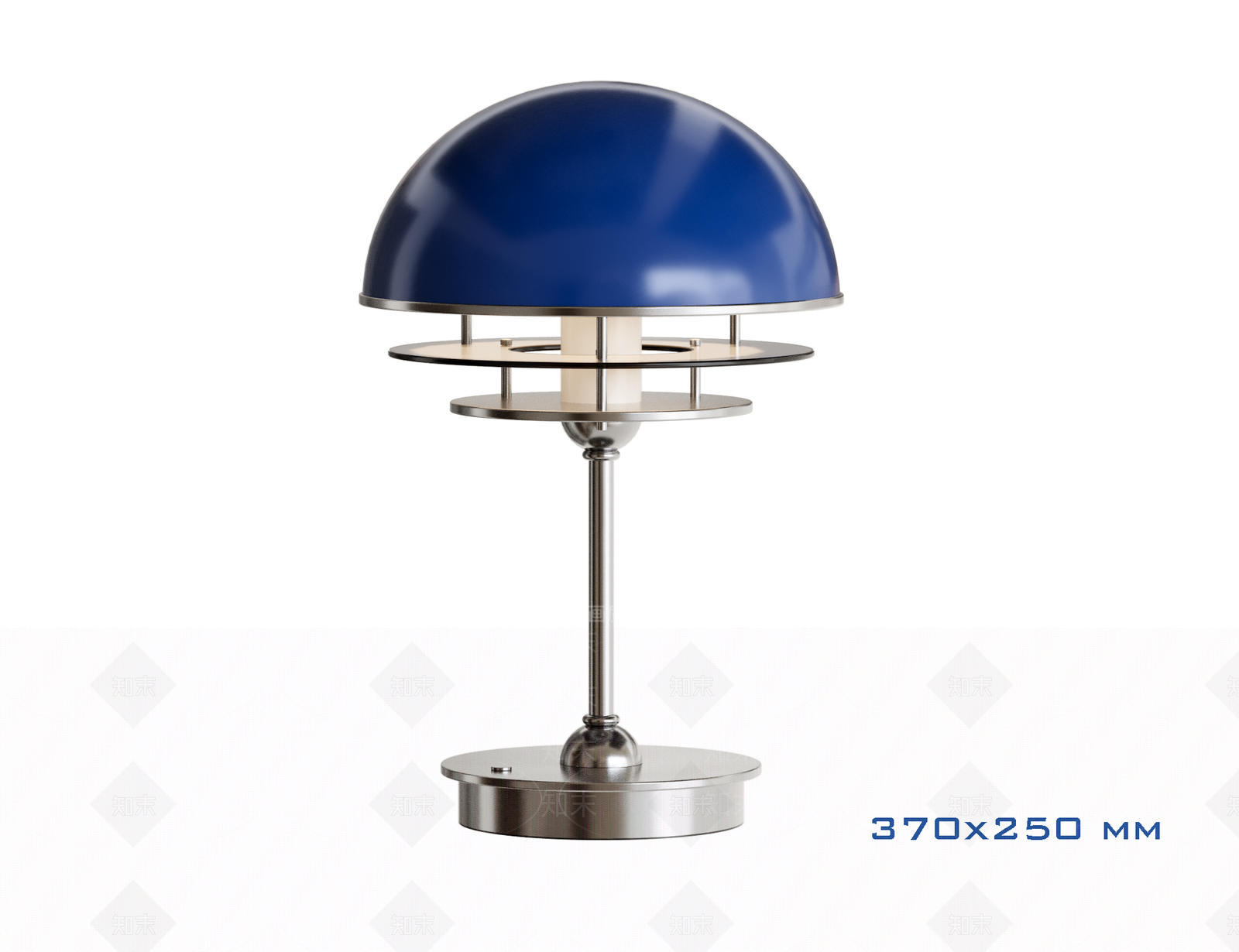 复古中古台灯3D模型下载【ID:1200614484】