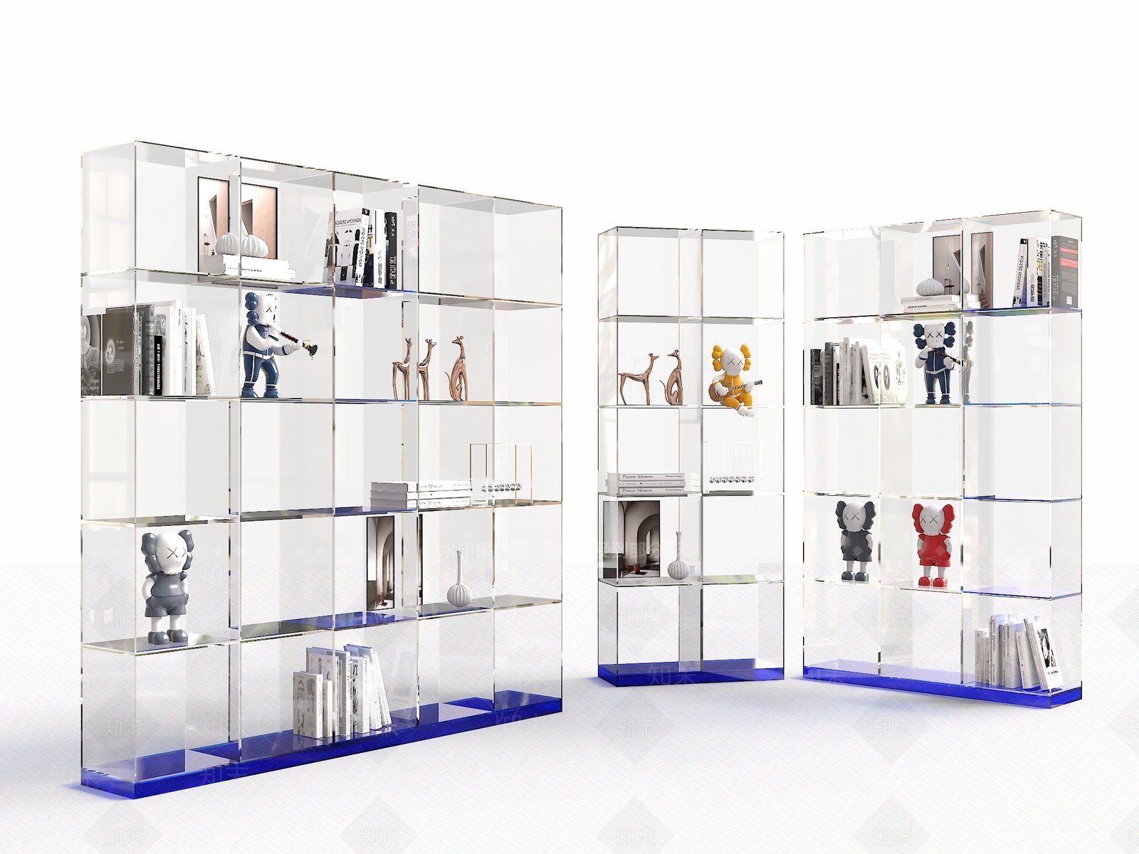 现代简约储物柜SU模型下载【ID:1200616756】