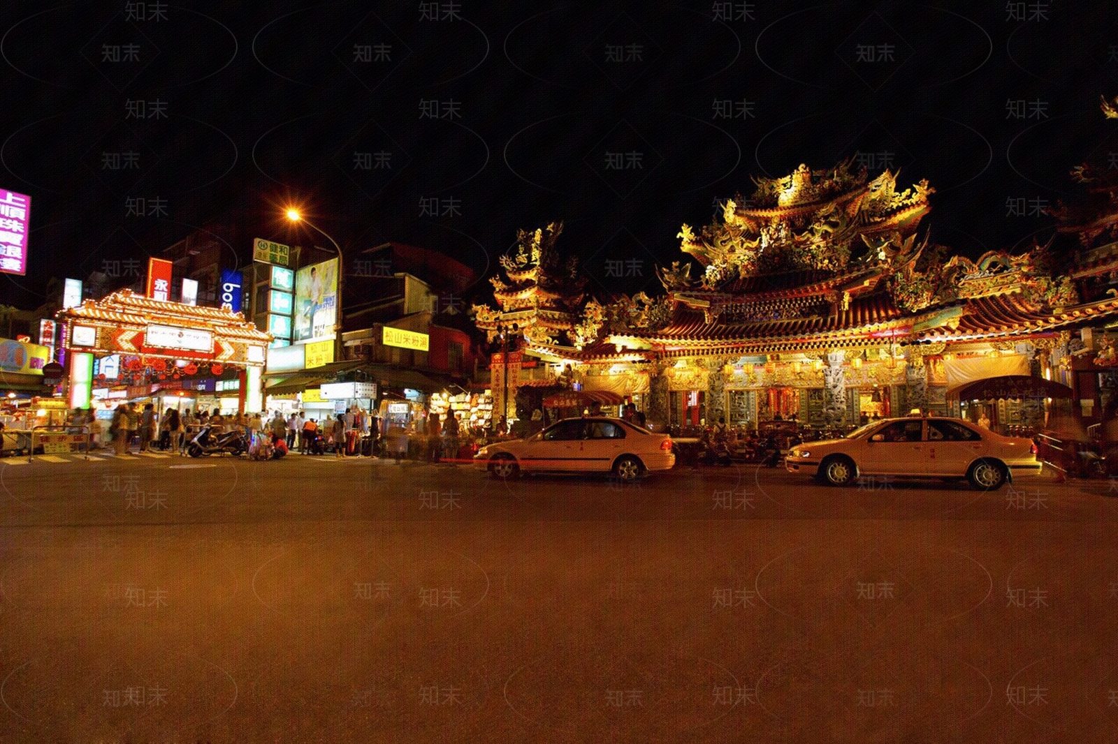 现代街道外景贴图下载【ID:1200619775】