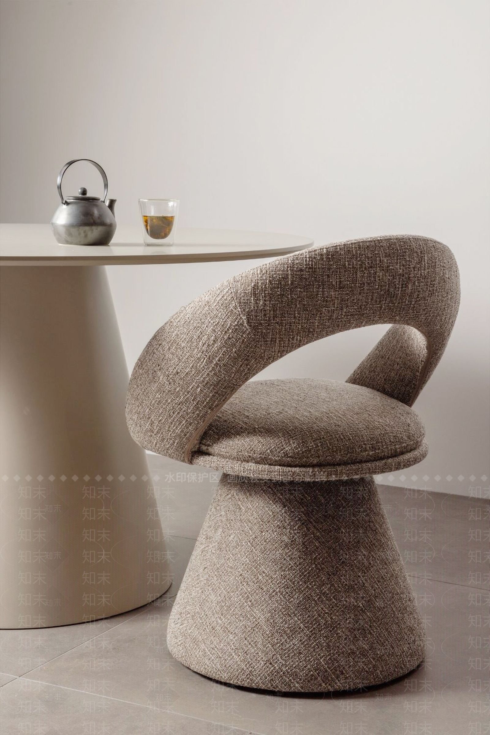 现代餐椅3D模型下载【ID:1200625928】