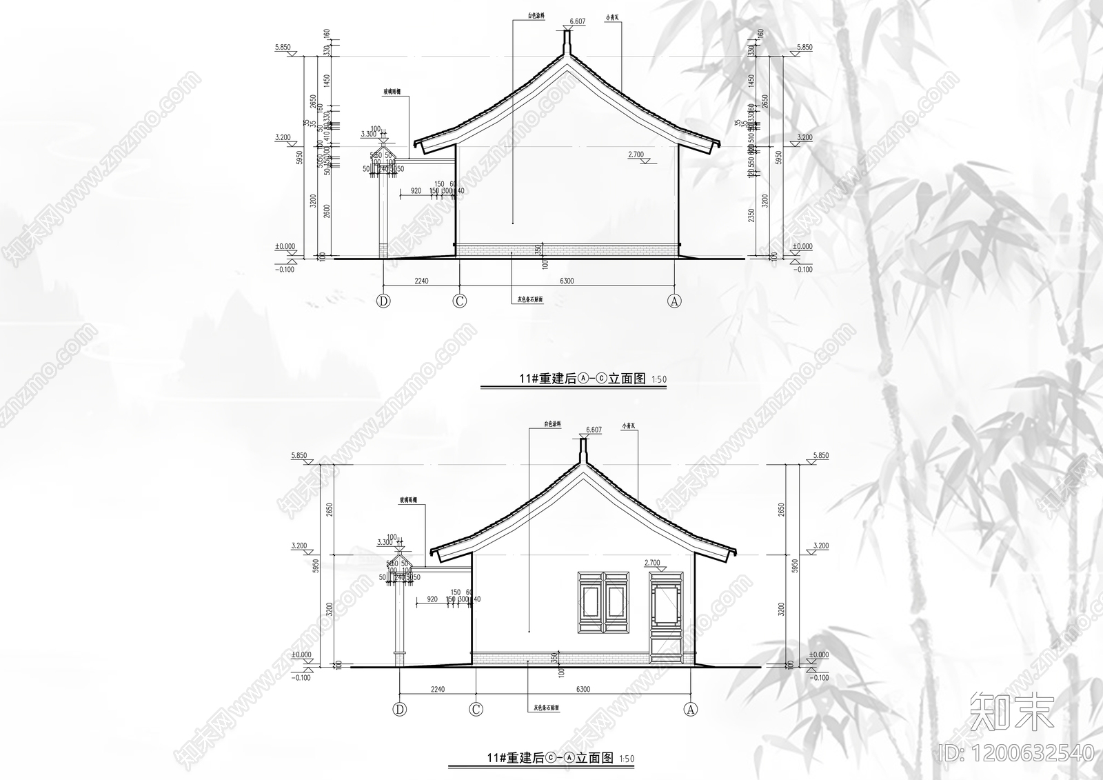 现代公厕cad施工图下载【ID:1200632540】