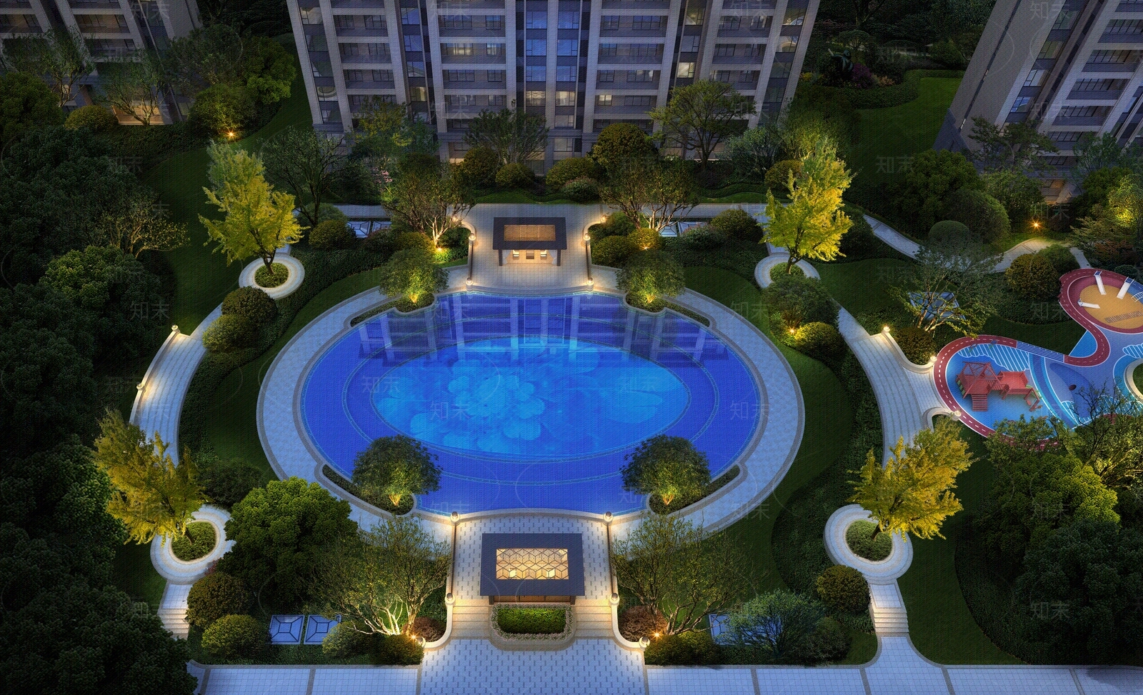 现代其他外立面贴图下载【ID:1200636659】