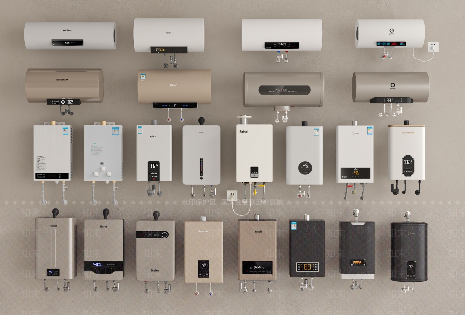 热水器SU模型下载【ID:1200640219】