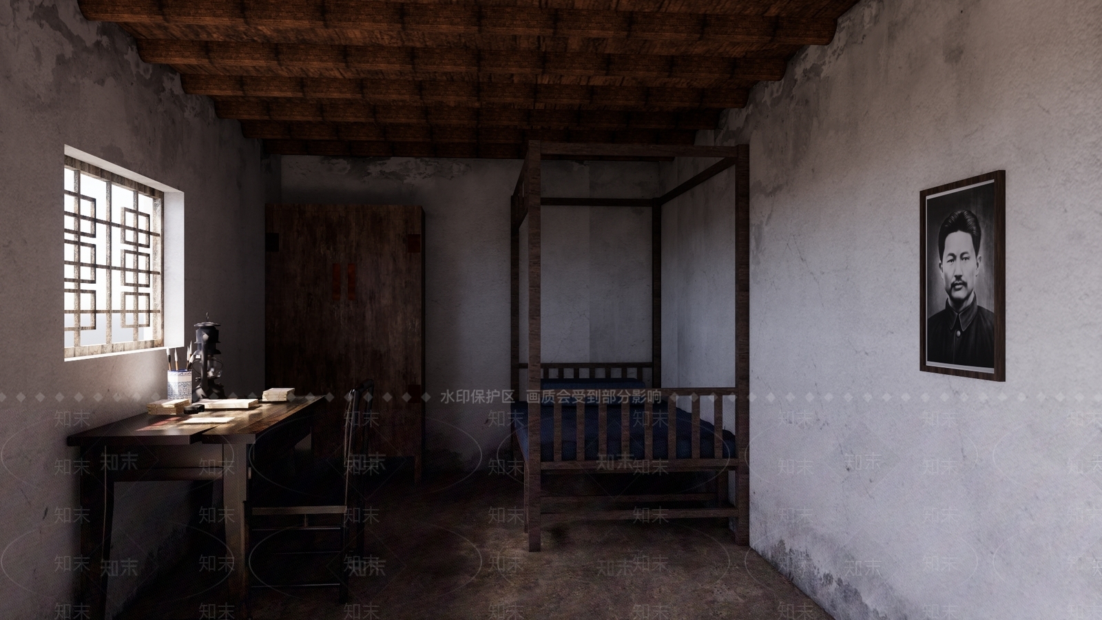 新中式中式博物馆SU模型下载【ID:1200644934】