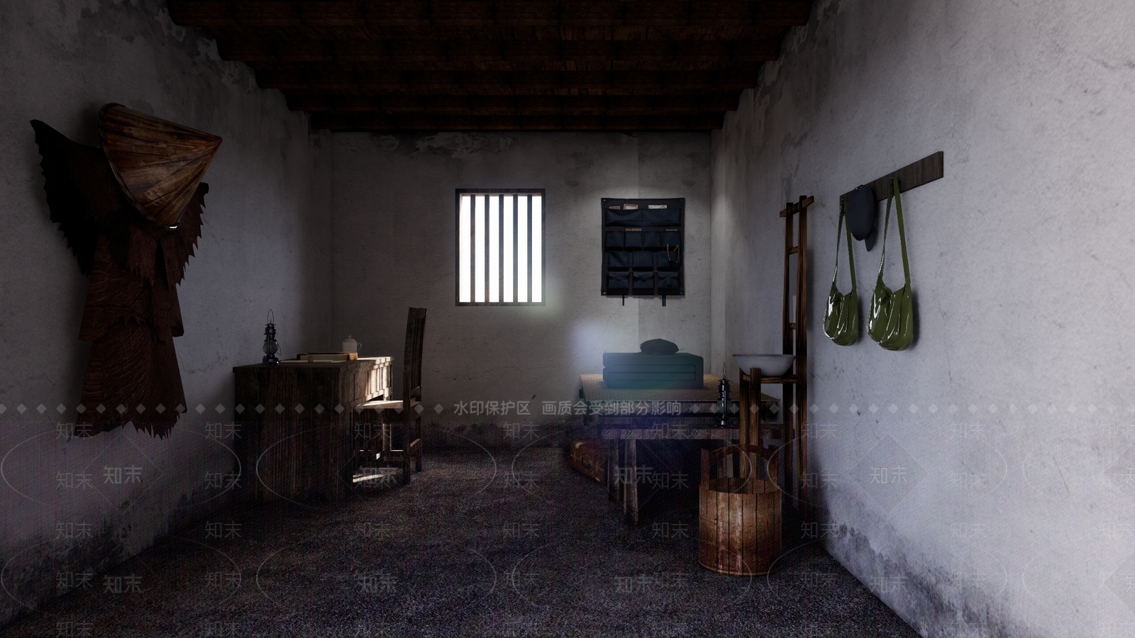 新中式中式博物馆SU模型下载【ID:1200644907】