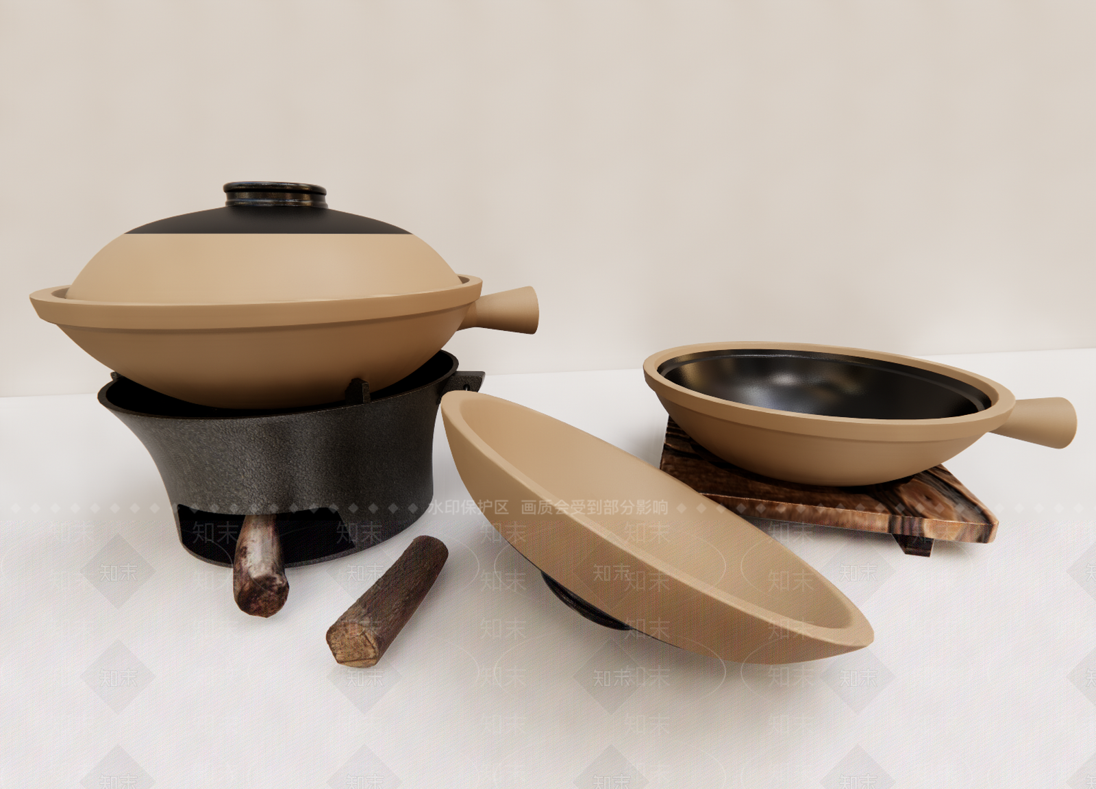 厨具SU模型下载【ID:1200647518】