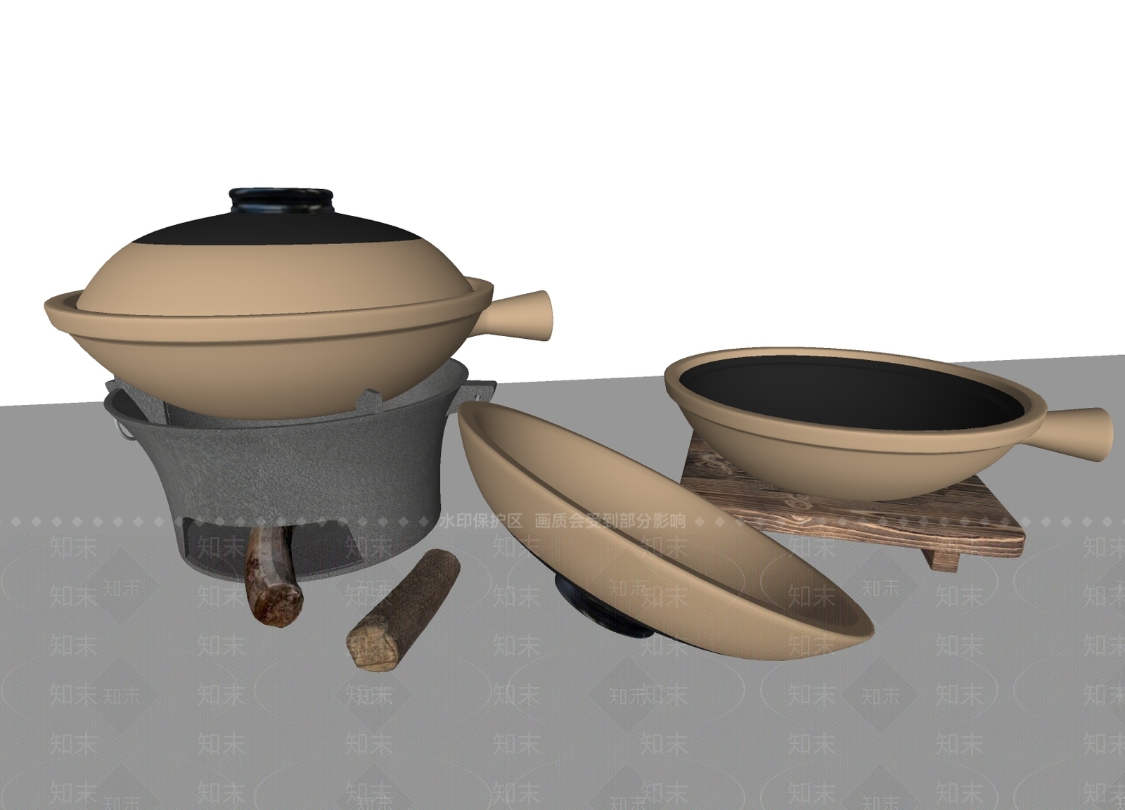 厨具SU模型下载【ID:1200647518】