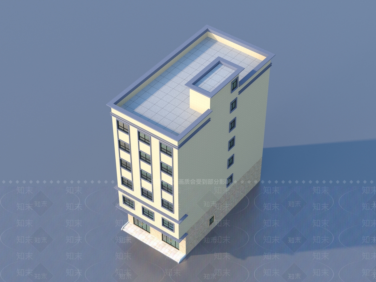 现代其他住宅外观3D模型下载【ID:1200648578】