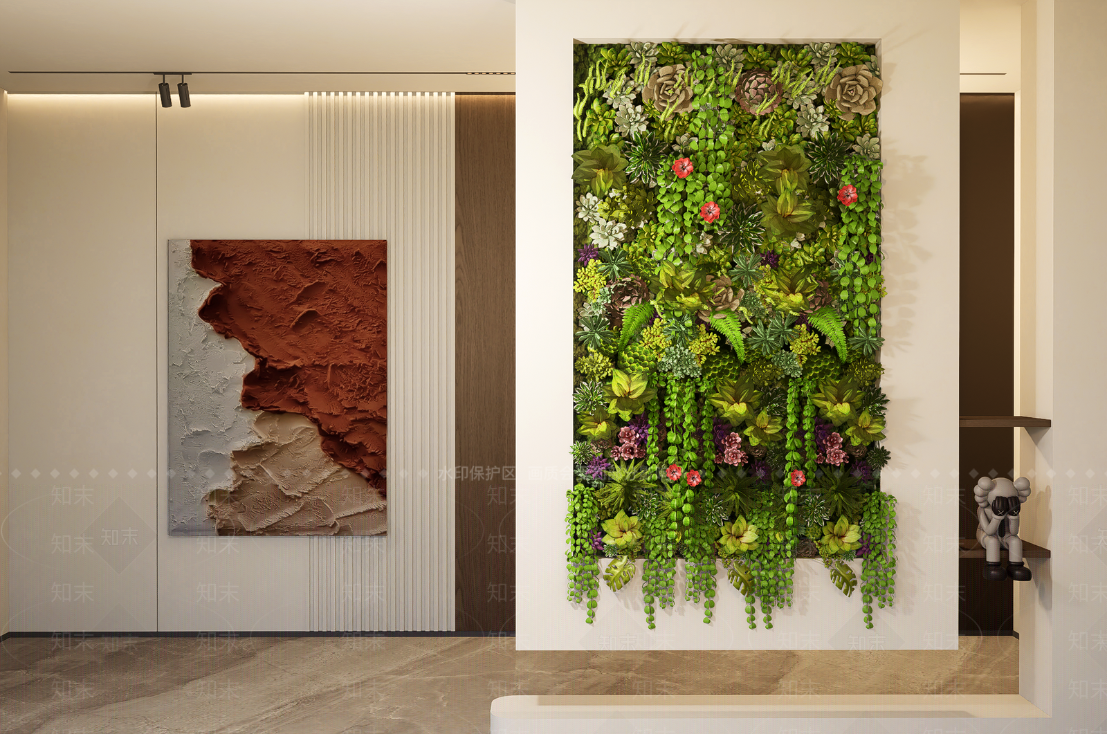 现代垂直绿化SU模型下载【ID:1200653613】