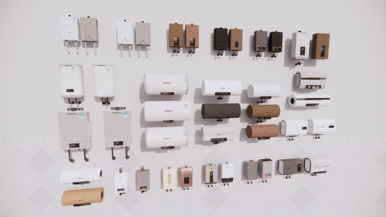热水器SU模型下载【ID:1200657759】